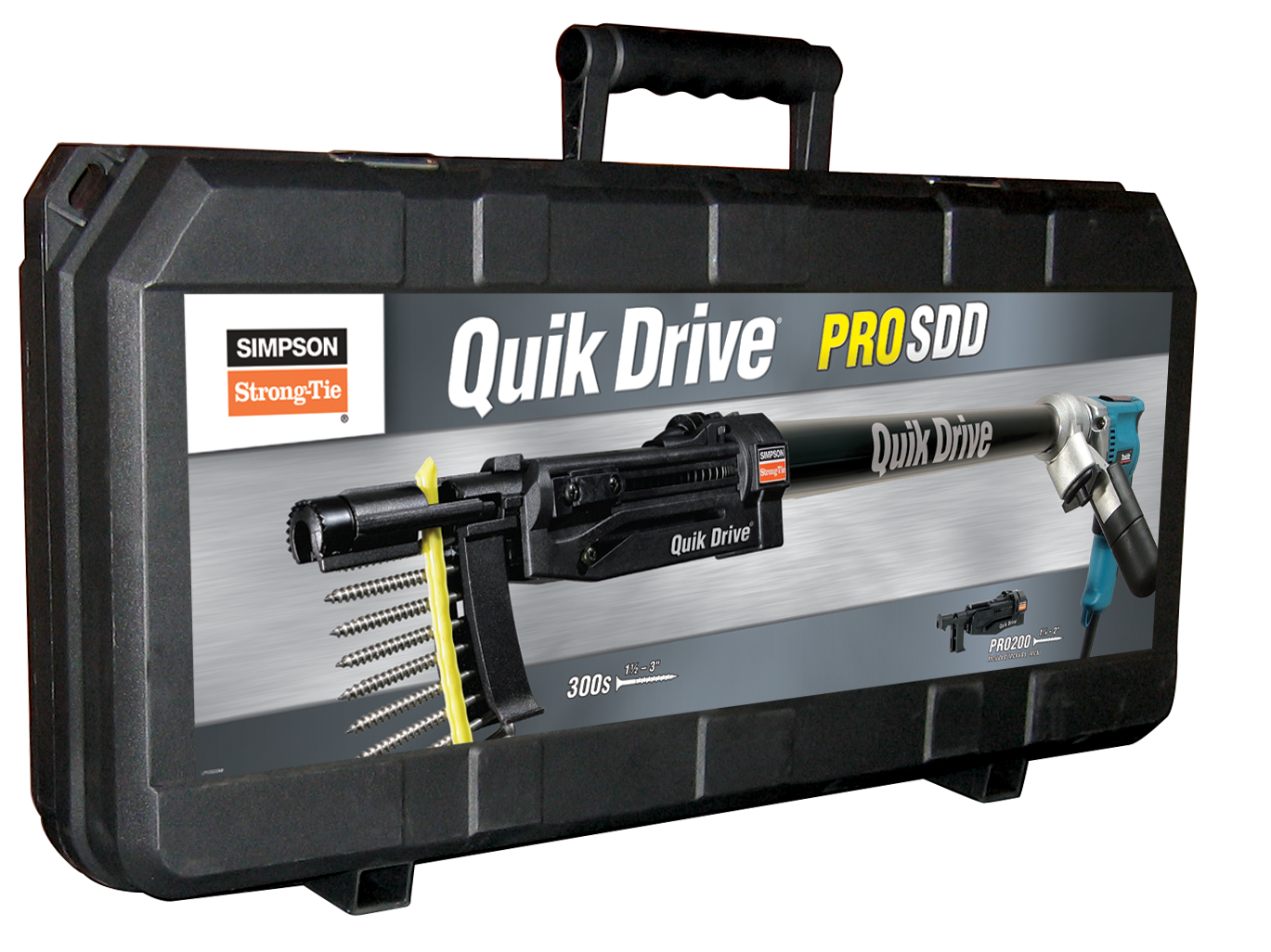 Simpson Strong-Tie PROSDDM25K Quik Drive® PROSDD Multi-Purpose Combo System w/ Makita® 2500 RPM Screwdriver Motor