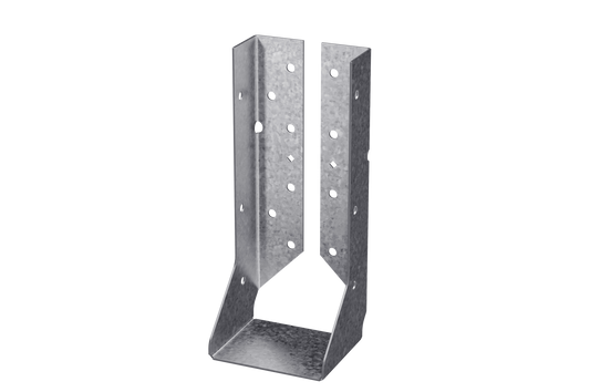 Simpson Strong-Tie HUCQ410Z-SDSG HUCQ ZMAX® Galvanized Heavy Face-Mount Concealed-Flange Joist Hanger for 4x10 w/ Screws