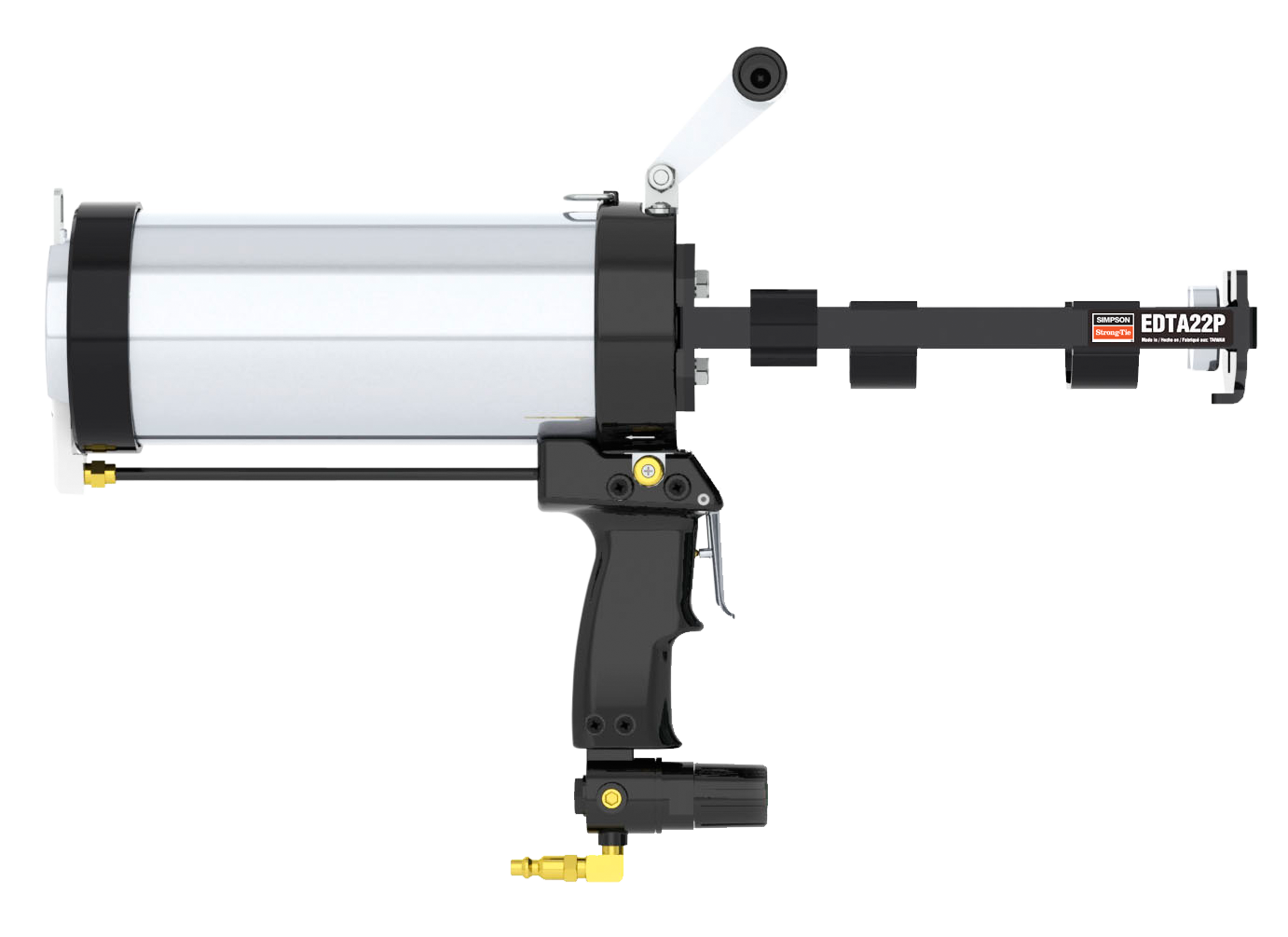 Simpson Strong-Tie EDTA22P EDTA22P Pneumatic Dispensing Tool for 22-oz. Epoxy Adhesive Cartridges (Pack of 12)