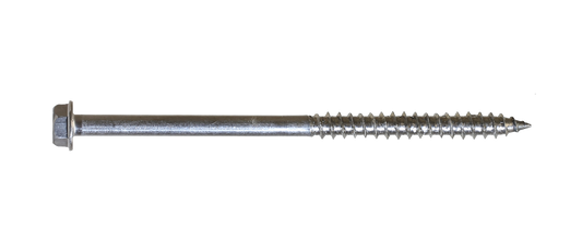 Simpson Strong-Tie SDWH27600SS-R10 Strong-Drive® SDWH™ TIMBER-HEX SS Screw — 0.275 in. x 6 in. 1/2 Hex, Type 316 (10-Qty)