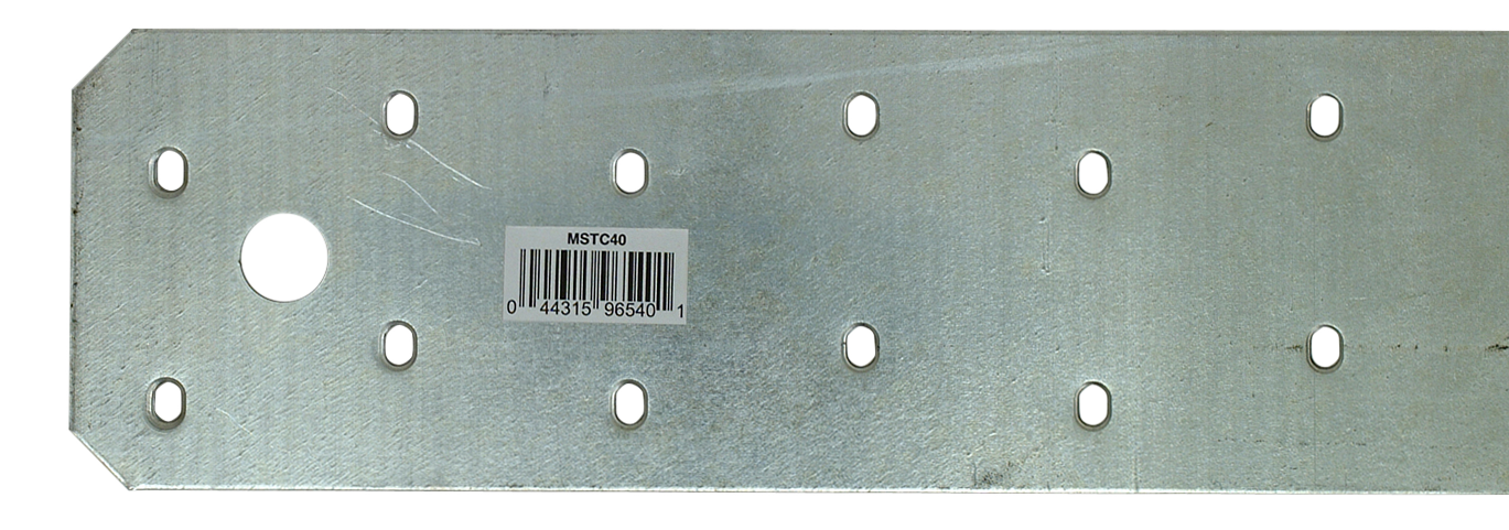 Simpson Strong-Tie MSTC40 MSTC 40-1/4 in. 16-Gauge Galvanized Medium Strap (Pack of 10)