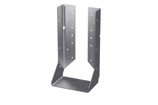 Simpson Strong-Tie HUCQ210-3SS-SDS HUCQ Stainless-Steel Heavy Face-Mount Concealed-Flange Joist Hanger for Triple 2x10 w/ Screws
