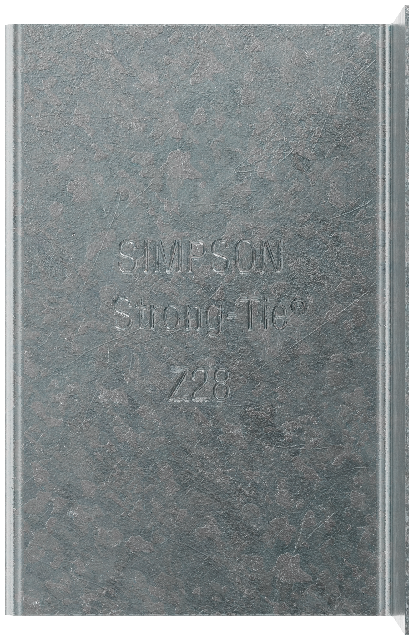 Simpson Strong-Tie Z28 2-5/16 in. x 1-1/2 in. 28-Gauge Galvanized Z Clip (Pack of 250)