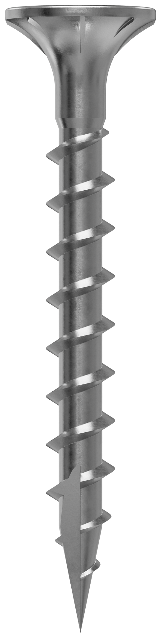 Simpson Strong-Tie T08C162WQ-RP75 Fiber-Cement Screw — #8 x 1-5/8 in. #2 Square Wafer-Head, Type 316 (75-Qty) (Pack of 600)