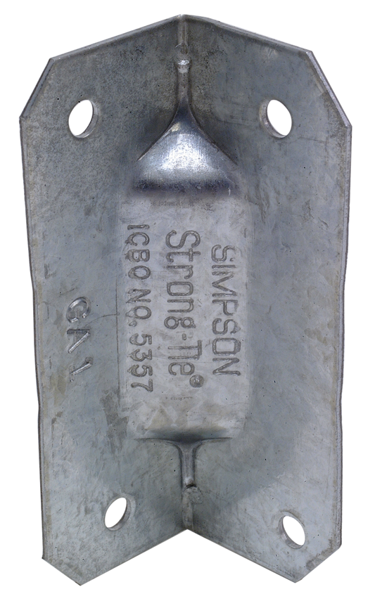 Simpson Strong-Tie GA1 GA 2-3/4 in. 18-Gauge Galvanized Gusset Angle (Pack of 12000)