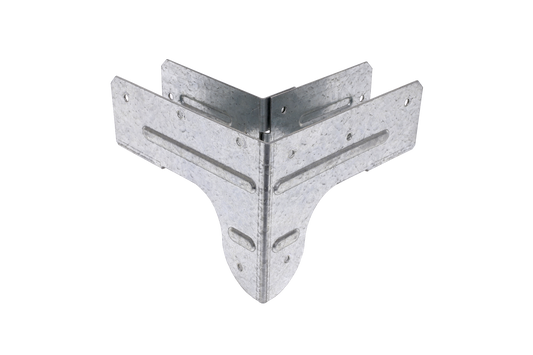 Simpson Strong-Tie RTC2Z RTC 18-Gauge ZMAX® Galvanized Rigid Tie® Corner Connector for 2x Joist, 2x4 Post (Pack of 1080)
