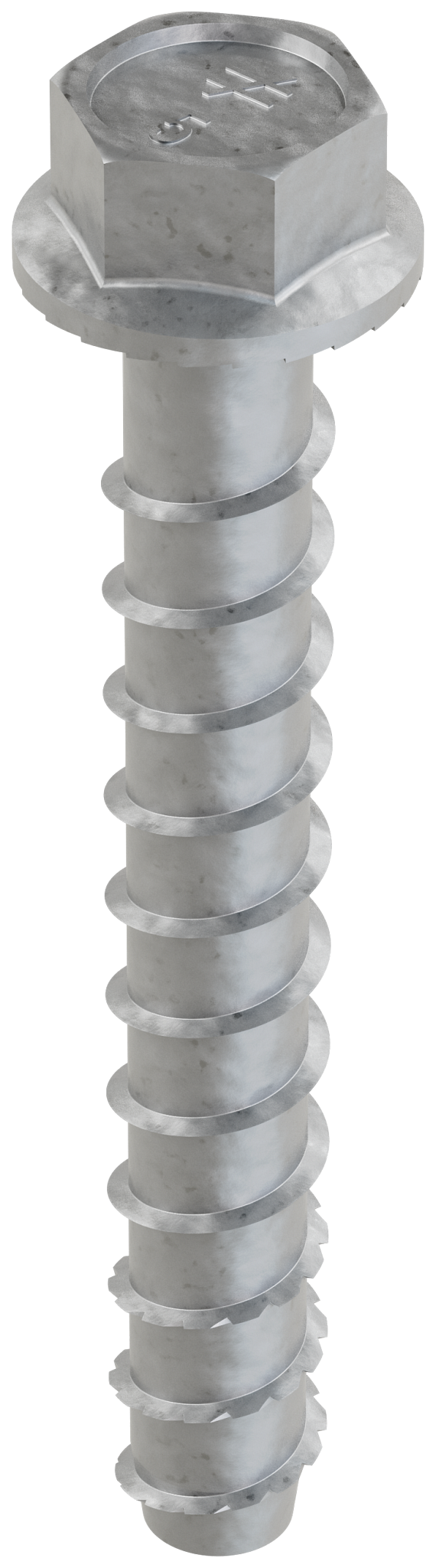 Simpson Strong-Tie THDB62500HMG Titen HD® 5/8 in. x 5 in. Mechanically Galvanized Heavy-Duty Screw Anchor (10-Qty) (Pack of 300)