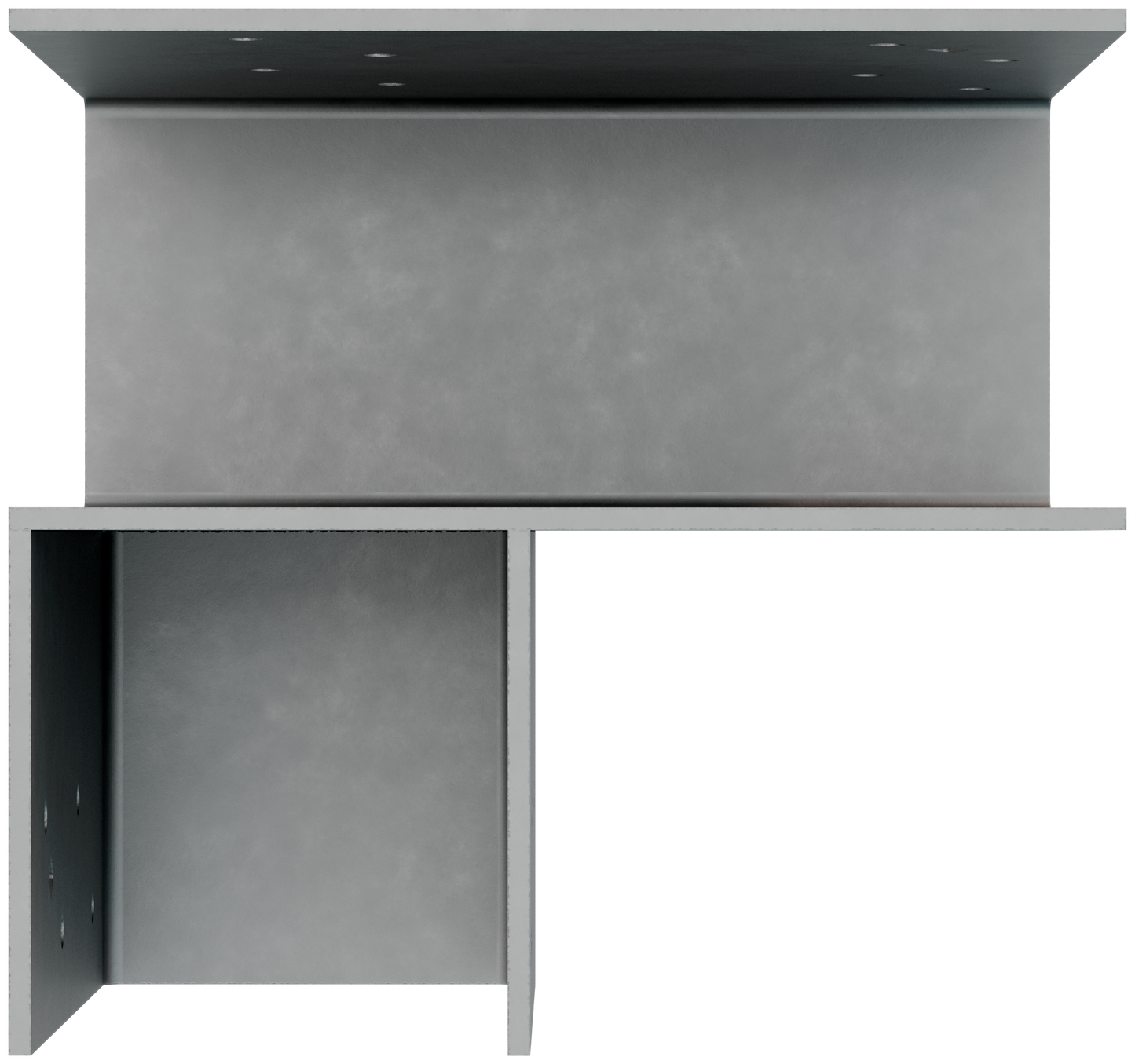 Simpson Strong-Tie ECCLLQ444SDS ECCLLQ L-Shape End Column Cap for 4x Beams, 4x Post w/ SDS Screws, Skewed Left