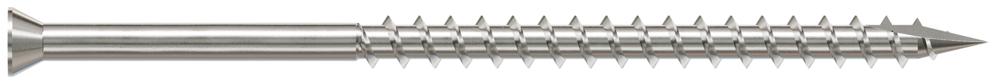 Simpson Strong-Tie S09350FB1 Trim-Head Screw, Square Drive — #9 x 3-1/2 in. #1 SQ, Type 305 (1 lb.) (Pack of 800)