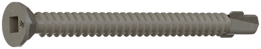 Simpson Strong-Tie CBSDQ214-2K CBSDQ Sheathing-to-CFS Screw — #10 x 2-1/4 in. #2 Square Undersized, Quik Guard® (2000-Qty)