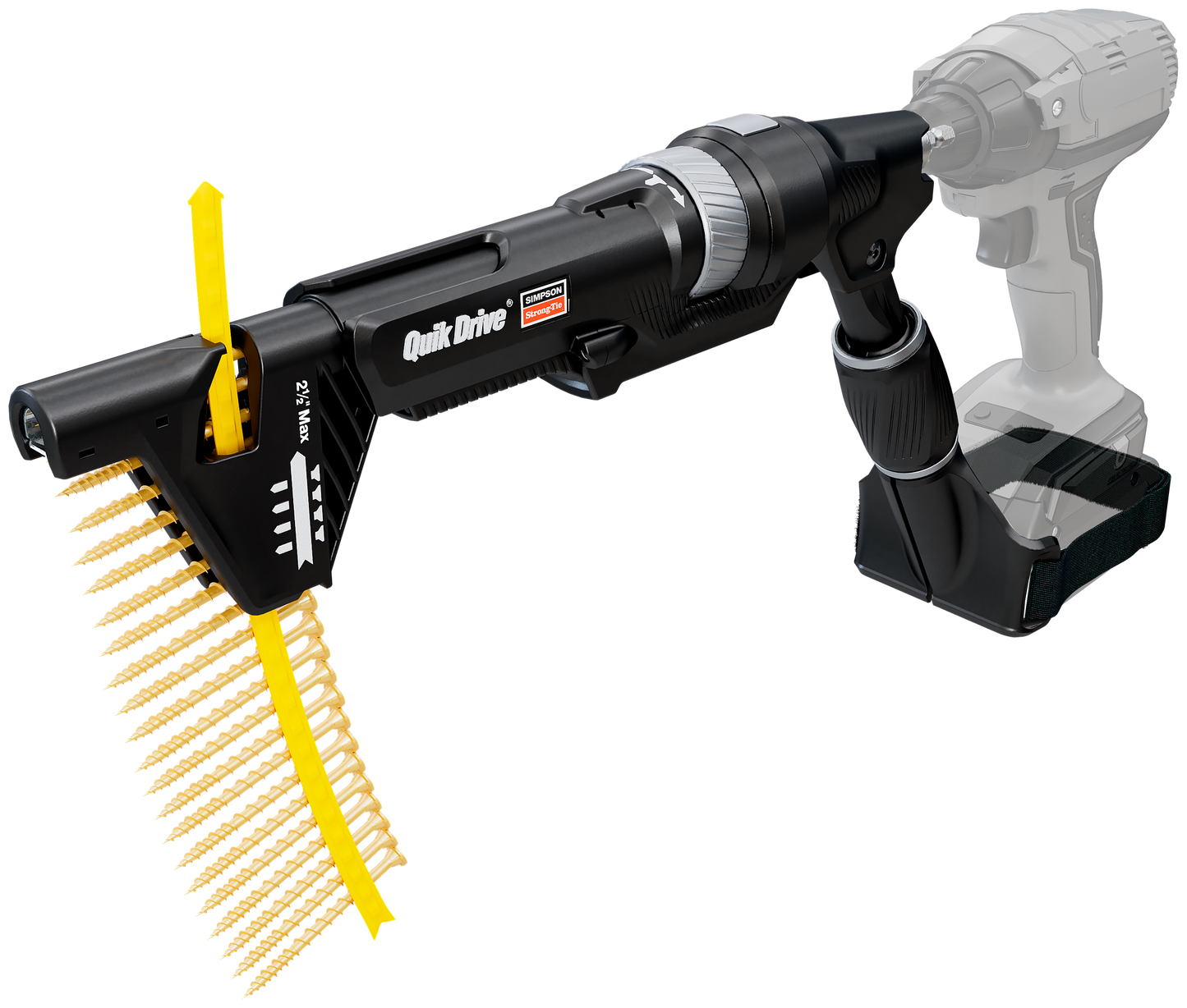 Simpson Strong-Tie QDPROJECTPRO Quik Drive® Project Pro™ Screw Driving Tool (Pack of 3)