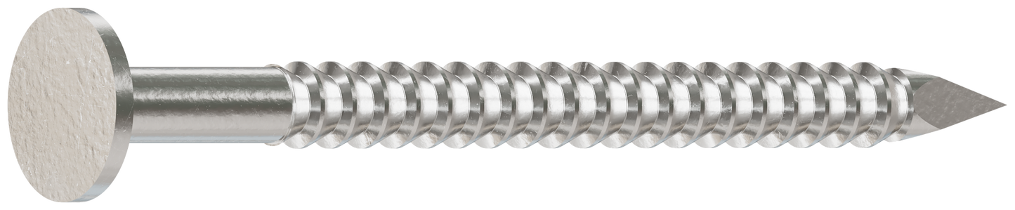 Simpson Strong-Tie S3ACN1 Common Nail, Annular Ring Shank — 1-1/4-in. x .083-in. Type 304 Stainless Steel (1 lb.) (Pack of 10)