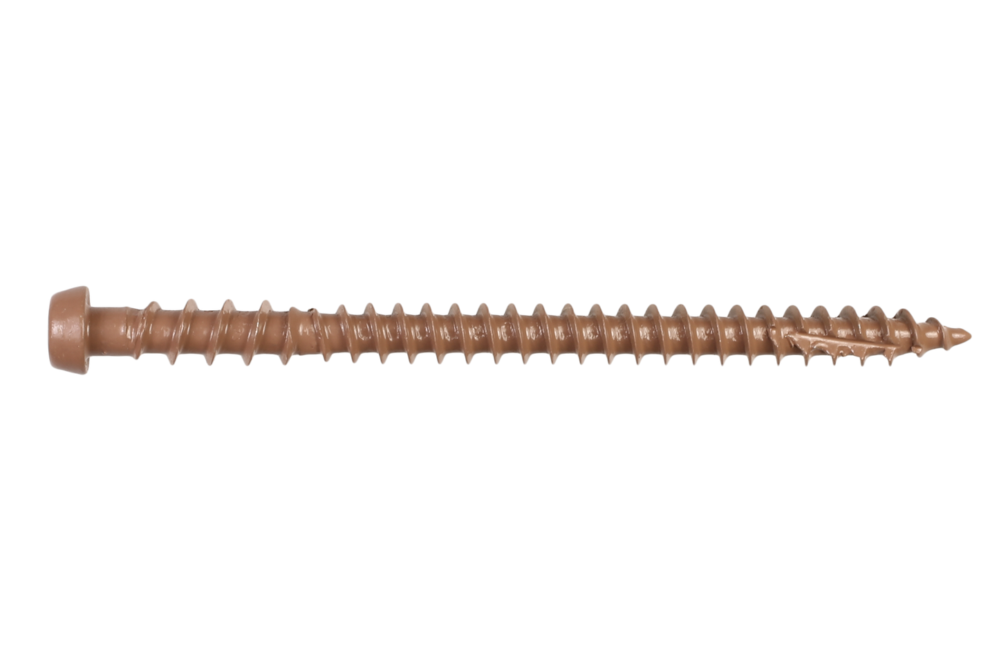 Simpson Strong-Tie DCU234TN02MB Deck-Drive™ DCU COMPOSITE Screw — #10 x 2-3/4 in. T20, Quik Guard®, Tan 02 (1750-Qty)