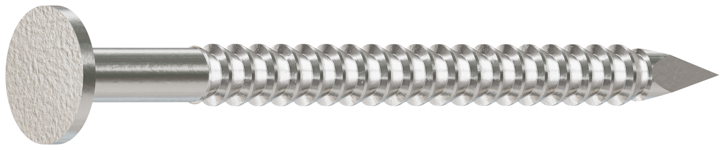 Simpson Strong-Tie T3ACN1 Common Nail, Annular Ring Shank — 1-1/4-in. x .083-in. Type 316 Stainless Steel (1 lb.) (Pack of 10)
