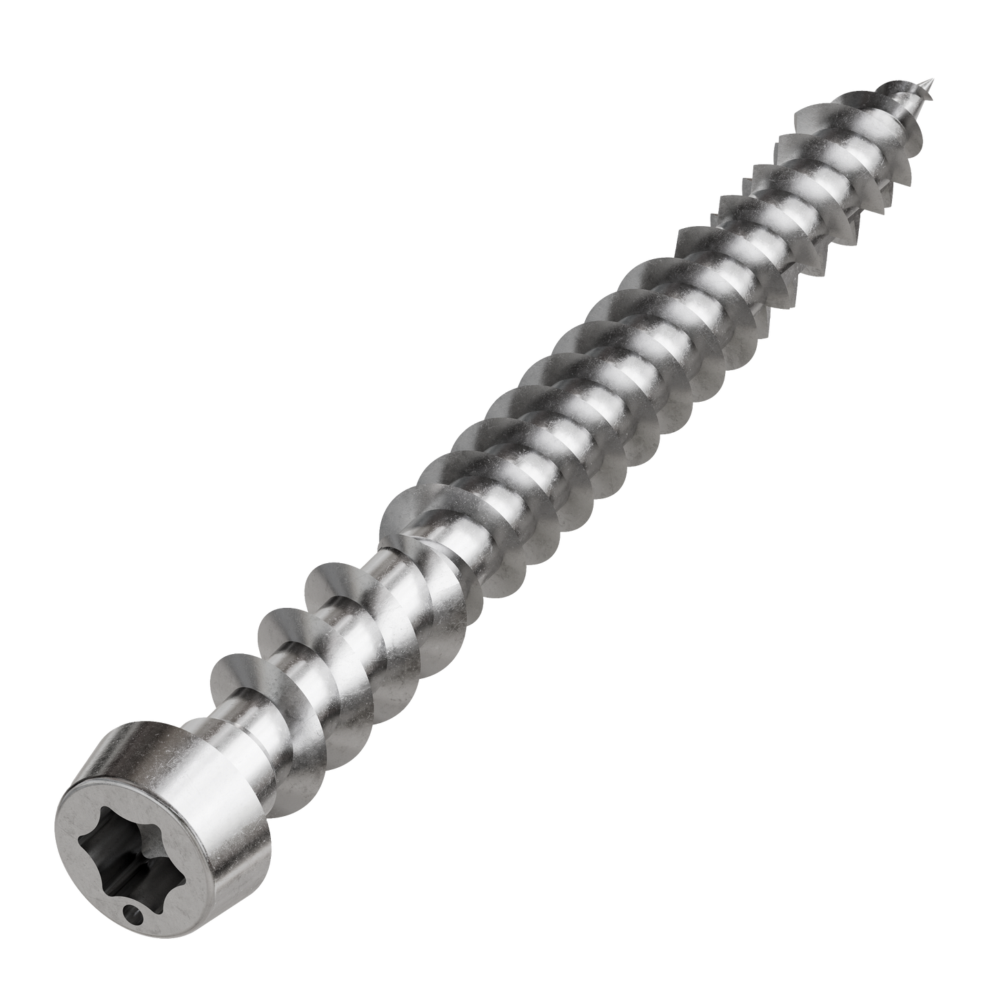 Simpson Strong-Tie DCU2C316 Deck-Drive™ DCU COMPOSITE Screw — #10 x 2 in. T20, Type 316 (70-Qty)