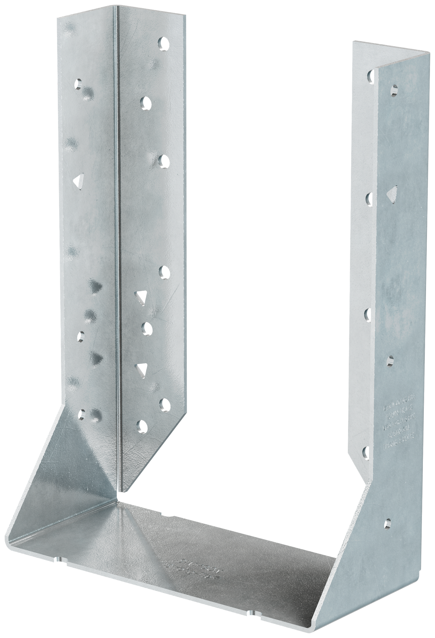 Simpson Strong-Tie HUC610SS HUC Stainless-Steel Face-Mount Concealed-Flange Joist Hanger for 6x10