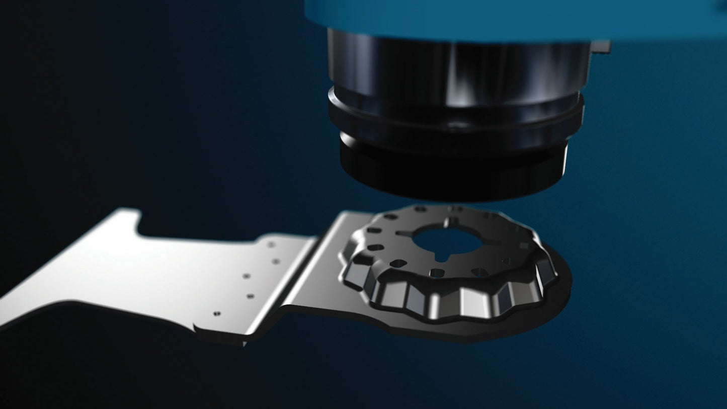 Hoja de sierra segmentada de acero con alto contenido de carbono BOSCH OSL312 para multiherramienta oscilante Starlock® de 3-1/2 pulg.