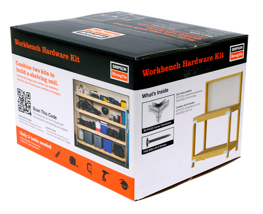 Simpson Strong-Tie WBSK WBSK Workbench and Shelving Hardware Kit (Pack of 96)