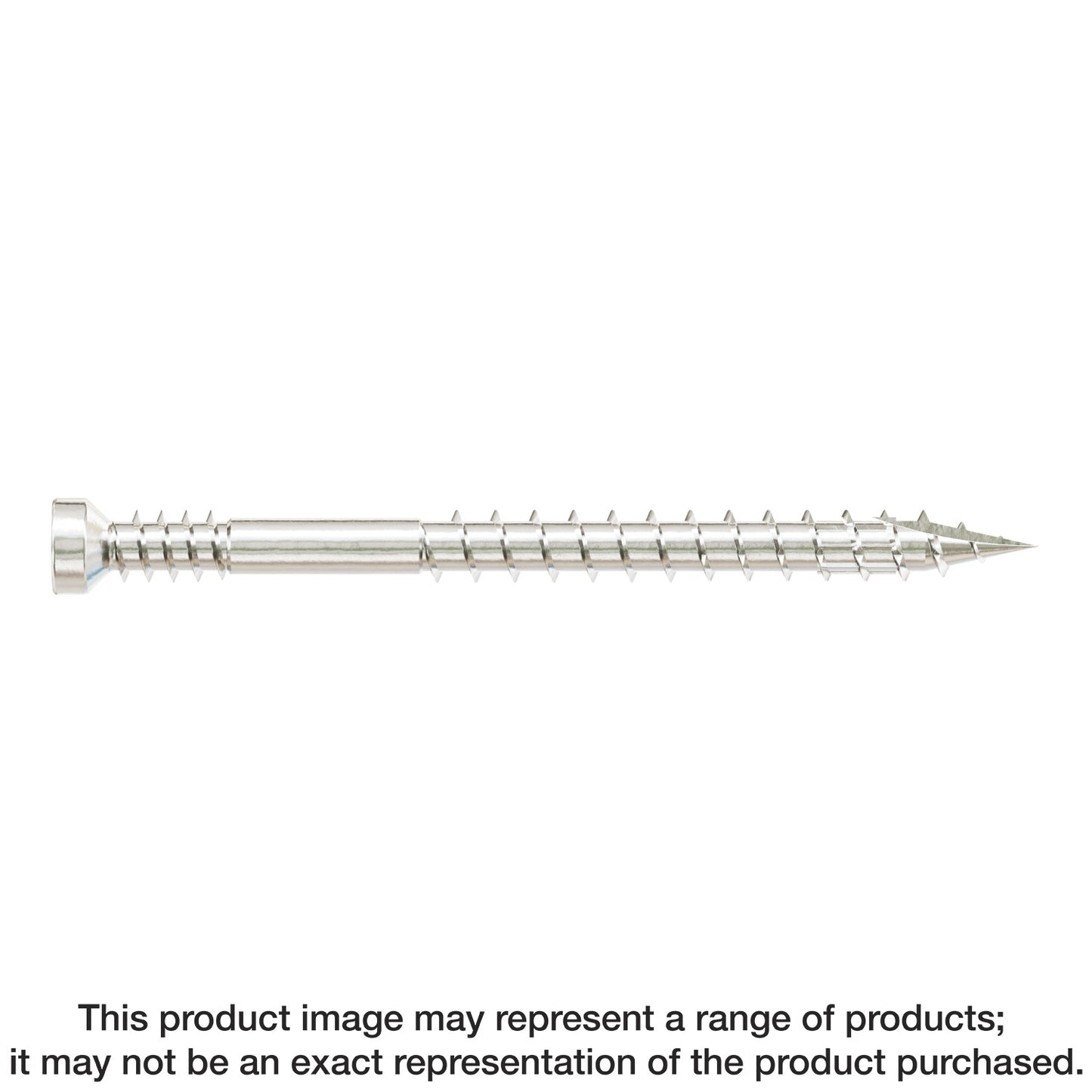 Simpson Strong-Tie FT07200T450 Finish Trim Screw — #7 x 2 in. T10, Trim-Head, Type 316 (450-Qty) (Pack of 6)