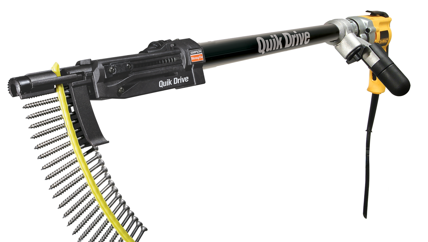 Simpson Strong-Tie PRO300SD25K Quik Drive® PRO300SG2 Decking System w/ DeWalt® 2500 RPM Screwdriver Motor (Pack of 60)