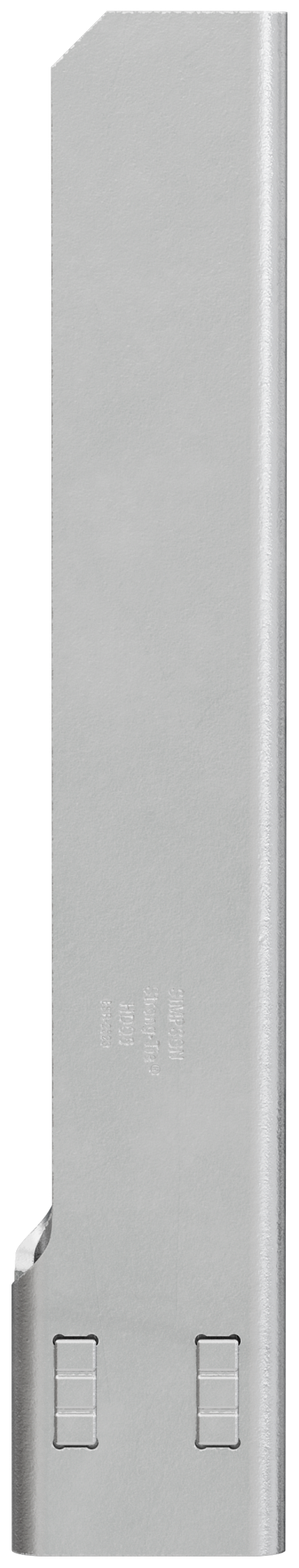 Simpson Strong-Tie HDQ8-SDS3HDG HDQ 14-in. Hot-Dip Galvanized Holdown w/ Strong-Drive® SDS Screws (Pack of 6)