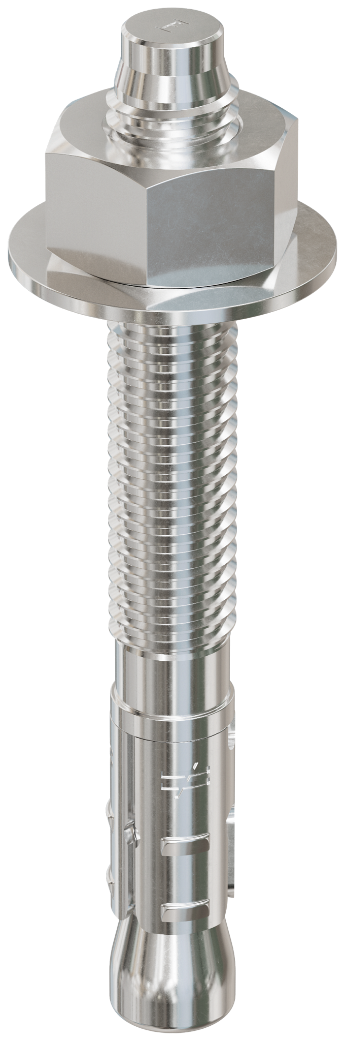 Simpson Strong-Tie STB2-50414S4F25 Strong-Bolt® 2 — 1/2 in. x 4-1/4 in. Type 304 Stainless-Steel Wedge Anchor, Fully Assembled (25-Qty) (Pack of 252)