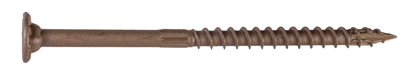 Simpson Strong-Tie SDWS16400Q Strong-Drive® SDWS™ FRAMING Screw — 0.160 in. x 4 in. T25, Quik Guard®, Tan (750-Qty) (Pack of 64)
