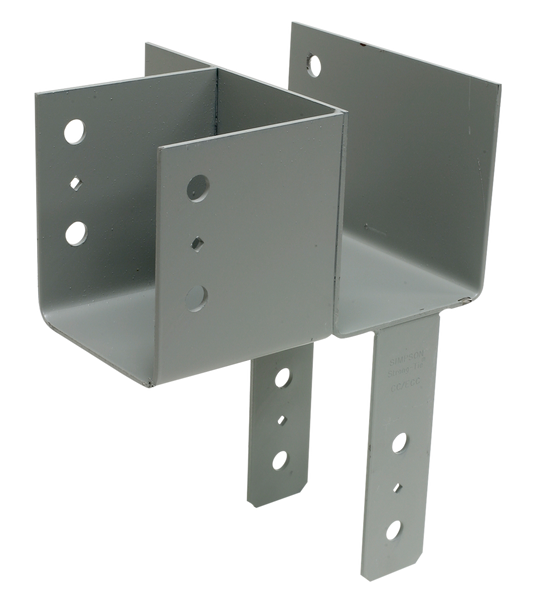 Simpson Strong-Tie ECCLR666 ECCLR L-Shape End Column Cap for 6x Beams, 6x Post, Skewed Right