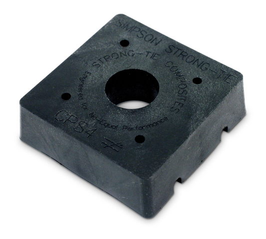 Simpson Strong-Tie CPS10 CPS Composite Plastic Standoff for 10x10 (Pack of 480)
