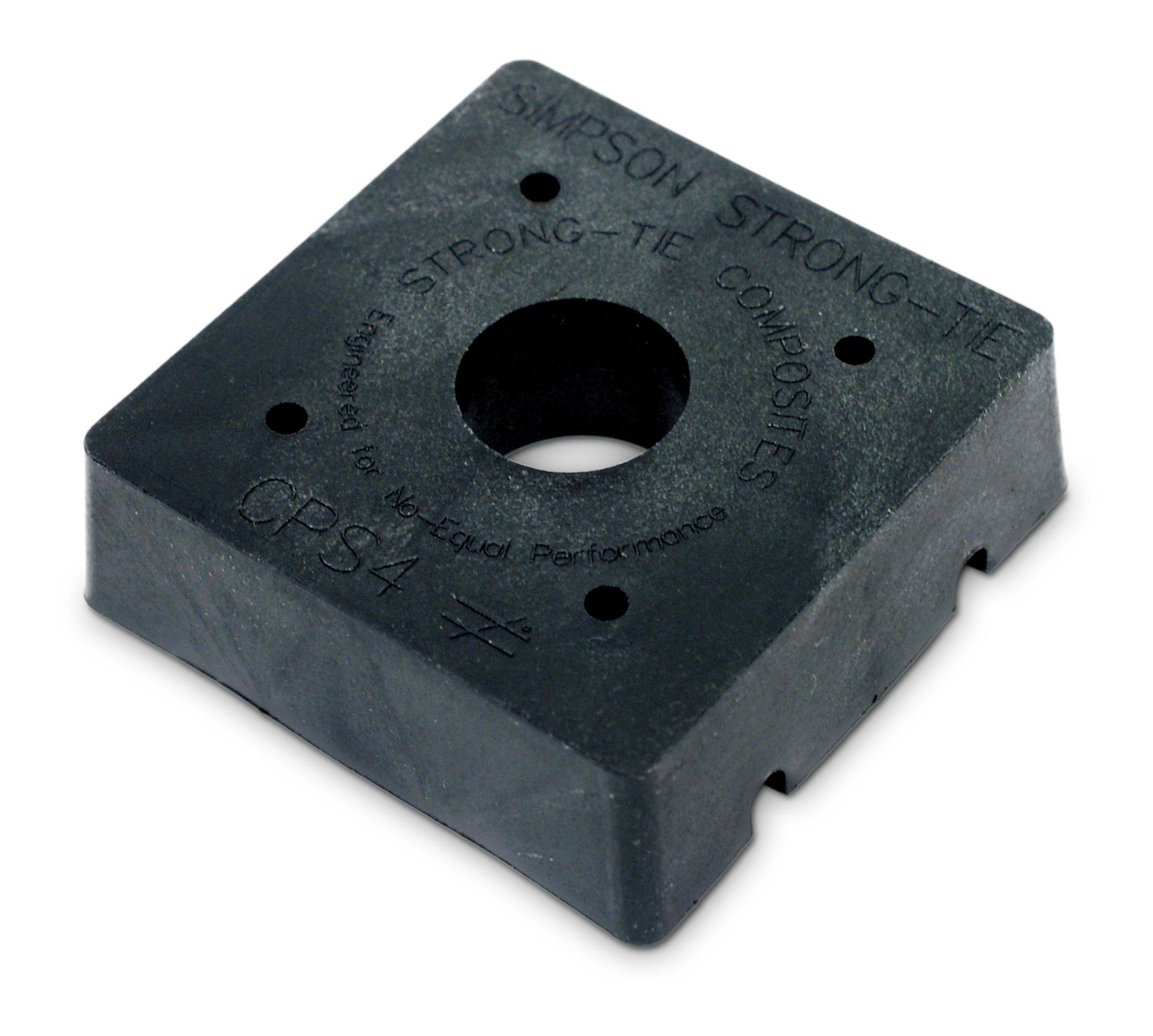Simpson Strong-Tie CPS10 CPS Composite Plastic Standoff for 10x10 (Pack of 10)