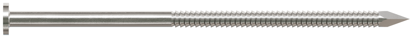 Simpson Strong-Tie T40ACN1 Common Nail, Annular Ring Shank — 5-in. x .203-in. Type 316 Stainless Steel (1 lb.) (Pack of 600)