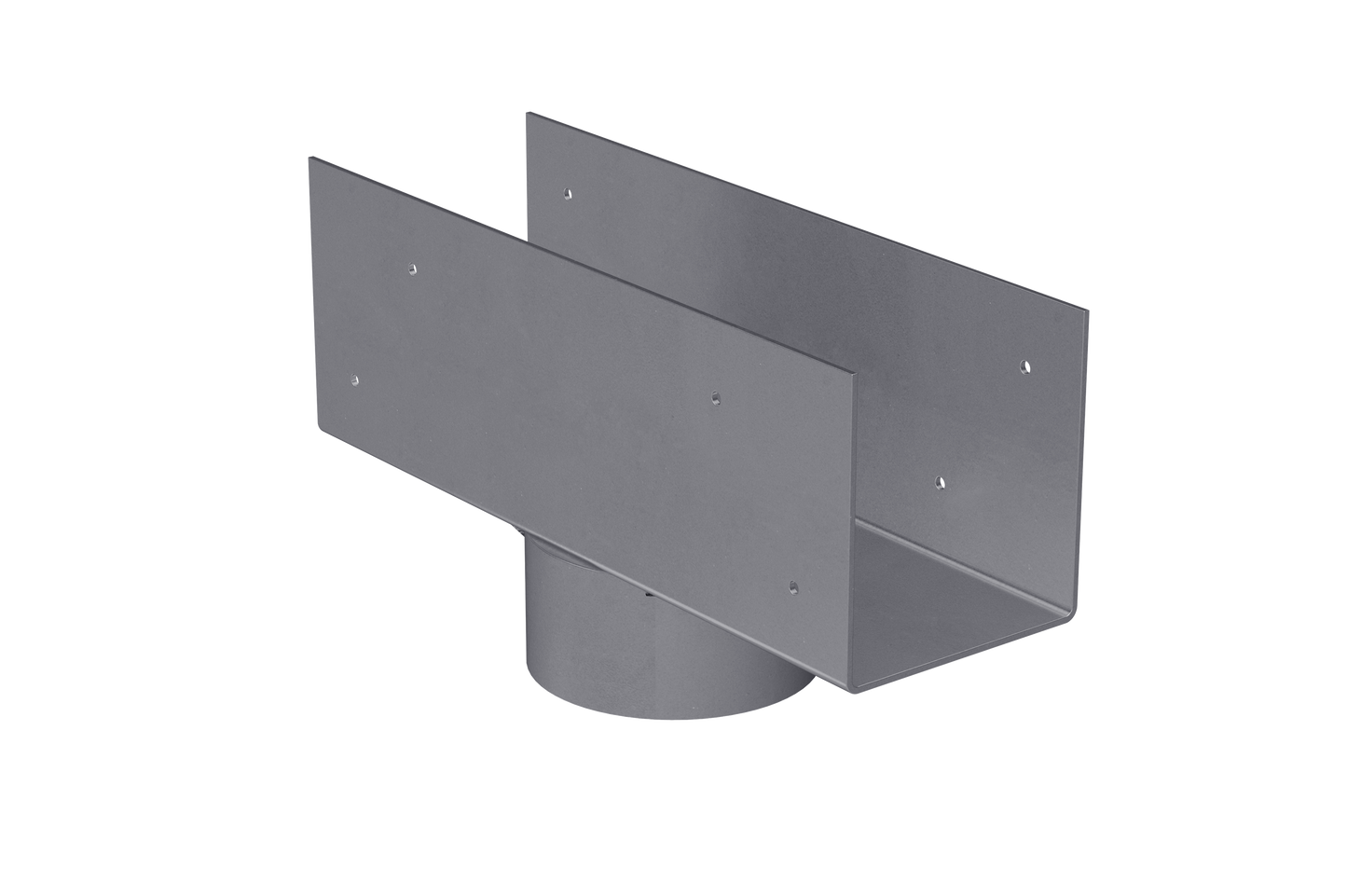 Simpson Strong-Tie LCC5.25-4 LCC 5-3/8 in. Column Cap for 4 in. Outside Diameter Lally Column (Pack of 6)