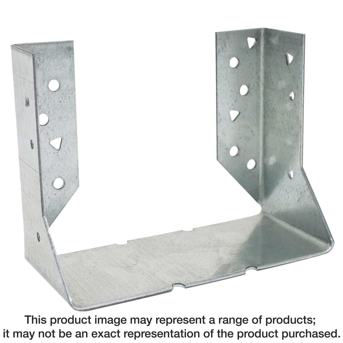 Simpson Strong-Tie HUC66 HUC Galvanized Face-Mount Concealed-Flange Joist Hanger for 6x6