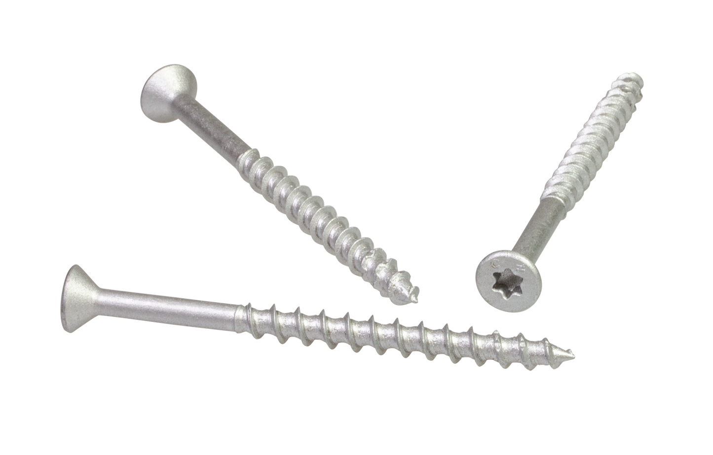 Simpson Strong-Tie TNTS18234TFB Titen Turbo™ — 3/16 in. x 2-3/4 in. 6-Lobe Flat-Head Concrete and Masonry Screw, Silver (1000-Qty)
