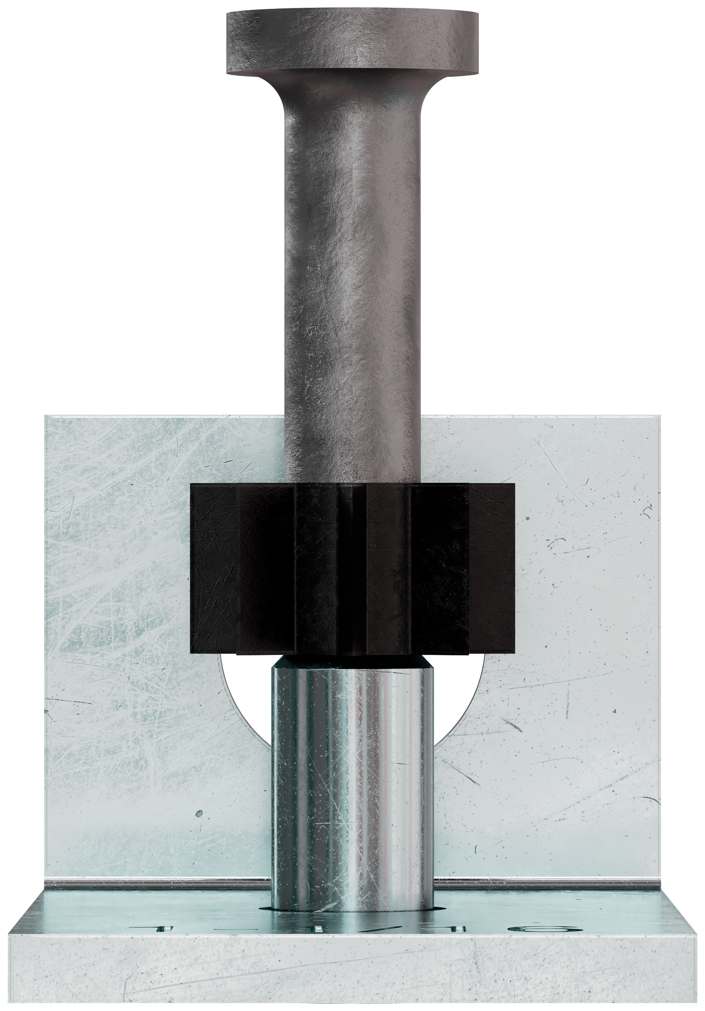 Simpson Strong-Tie PCLDPA-106 PCLDPA Powder-Actuated 90° Ceiling Clip with 1-1/16 in. Pin (100-Qty) (Pack of 10)