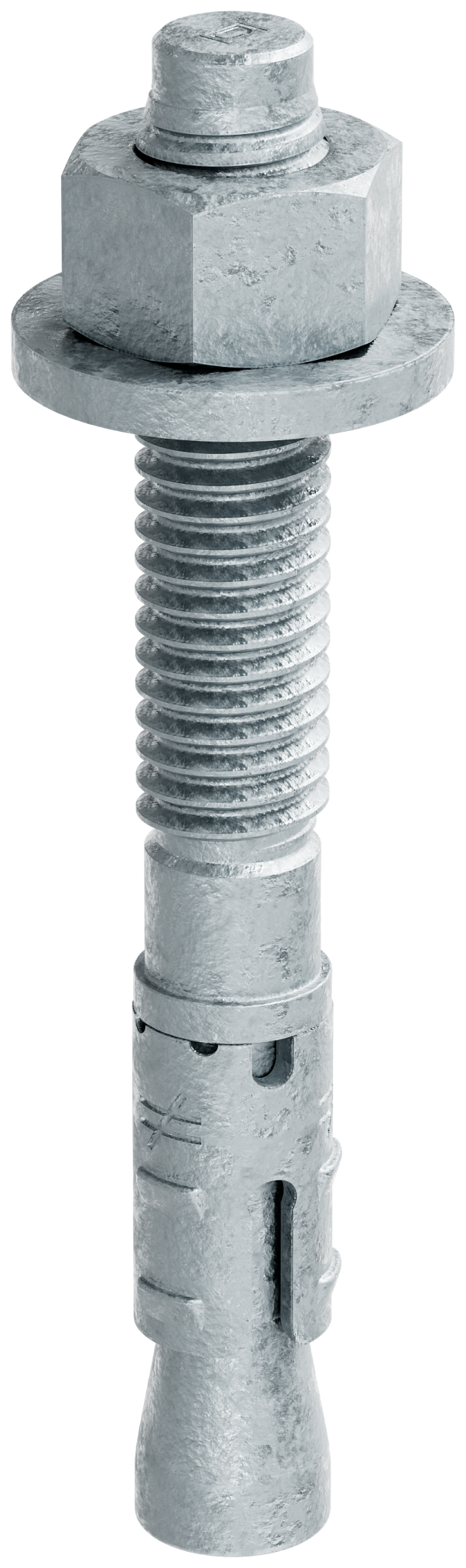 Simpson Strong-Tie STB2-37300MGF50 Strong-Bolt® 2 — 3/8 in. x 3 in. Mechanically Galvanized Wedge Anchor, Fully Assembled (50-Qty) (Pack of 420)