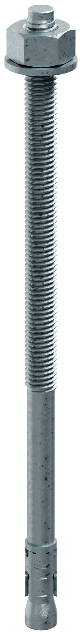 Simpson Strong-Tie STB2-50100MGF20 Strong-Bolt® 2 — 1/2 in. x 10 in. Mechanically Galvanized Wedge Anchor, Fully Assembled (20-Qty) (Pack of 252)