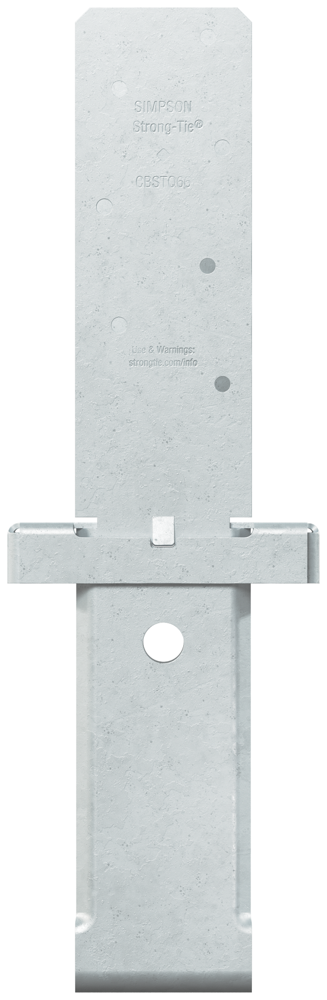 Simpson Strong-Tie CBSTQ66-SDS2HDG CBSTQ™ Hot-Dip Galvanized Standoff Column Base for 6x6 w/ SDS Screws