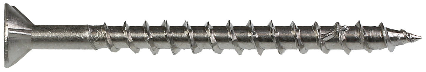 Simpson Strong-Tie T10200WP1 Deck-Drive™ DWP WOOD SS Screw — #10 x 2 in. T-25, Flat Head, Type 316 (1 lb.) (Pack of 800)