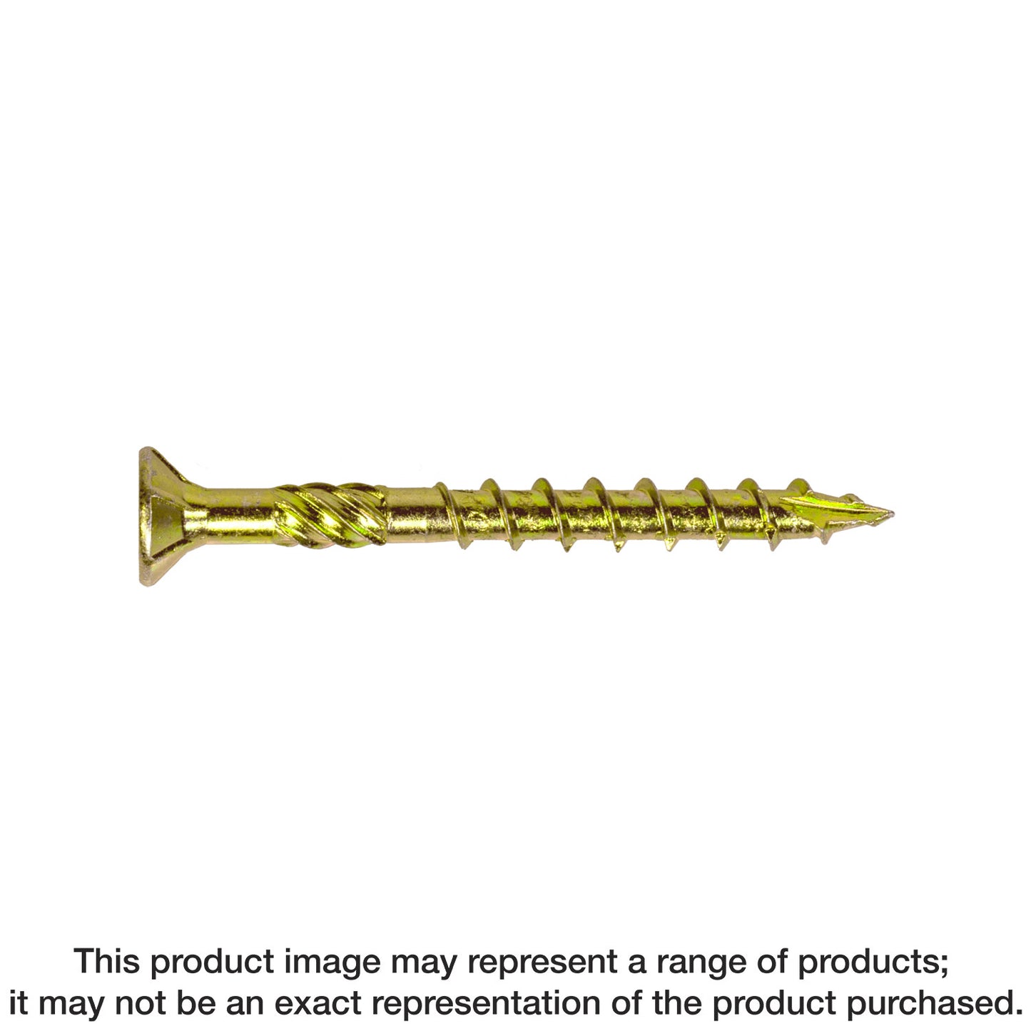 Simpson Strong-Tie SDCP22912-R50 Strong-Drive® SDCP TIMBER-CP Screw — 0.315-in. x 9-1/2-in. T40, Yellow Zinc (50-Qty) (Pack of 6)