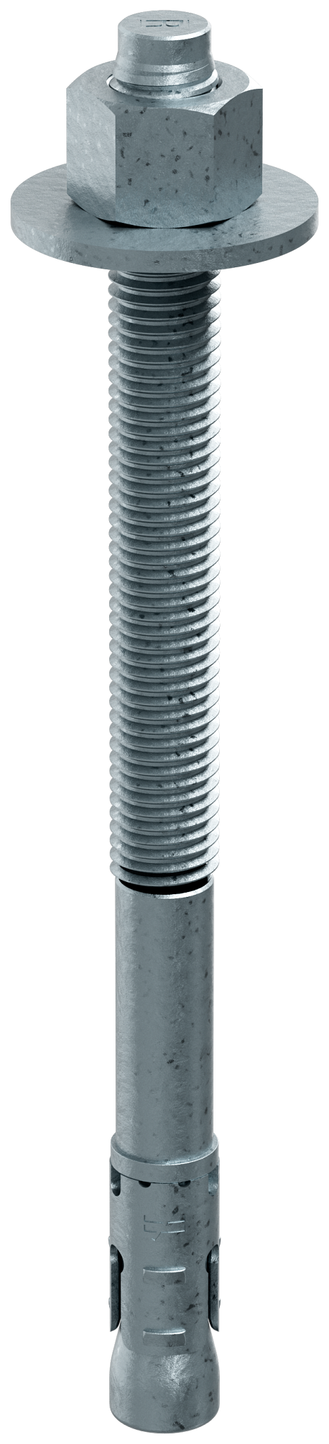 Simpson Strong-Tie STB2-75100MGF8 Strong-Bolt® 2 — 3/4 in. x 10 in. Mechanically Galvanized Wedge Anchor, Fully Assembled (8-Qty) (Pack of 252)