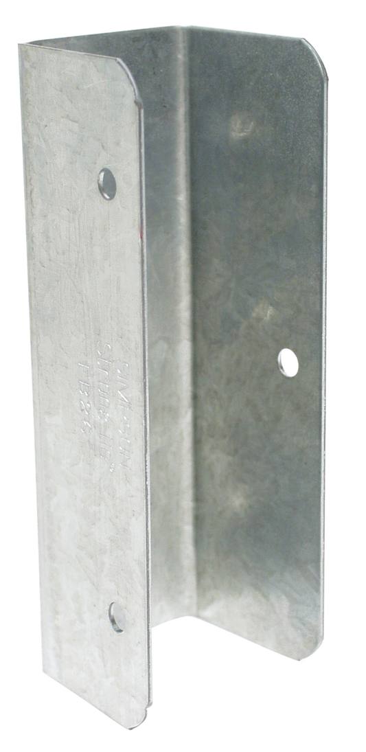Simpson Strong-Tie FB26 FB Galvanized Fence Rail Bracket for 2x6 (Pack of 25)