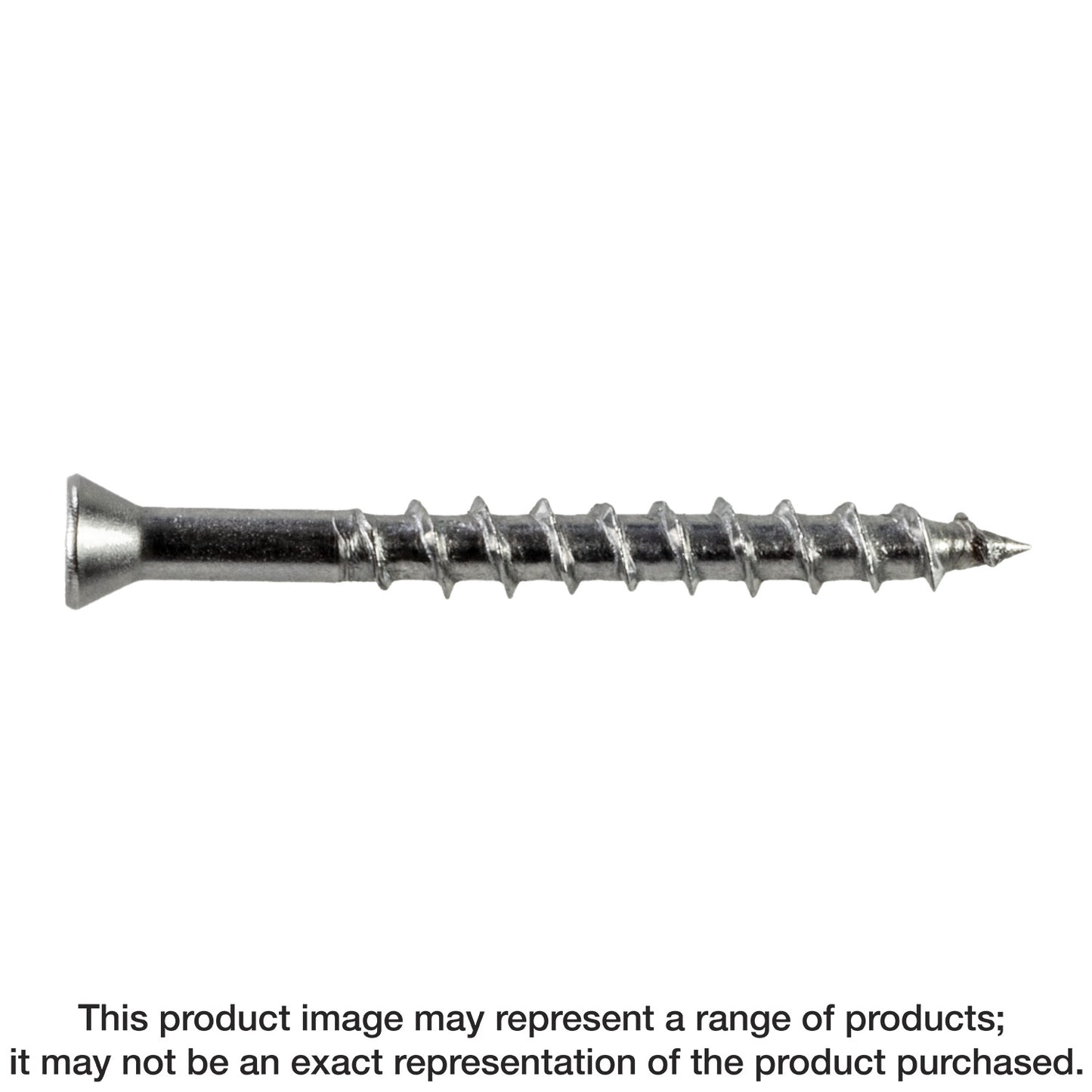 Simpson Strong-Tie S07162WP5 Deck-Drive™ DWP WOOD SS Screw — #7 x 1-5/8 in. T-15, Trim Head, Type 305 (5 lb.) (Pack of 300)