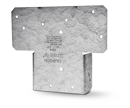 Simpson Strong-Tie AC6 AC Galvanized Adjustable Post Cap for 6x