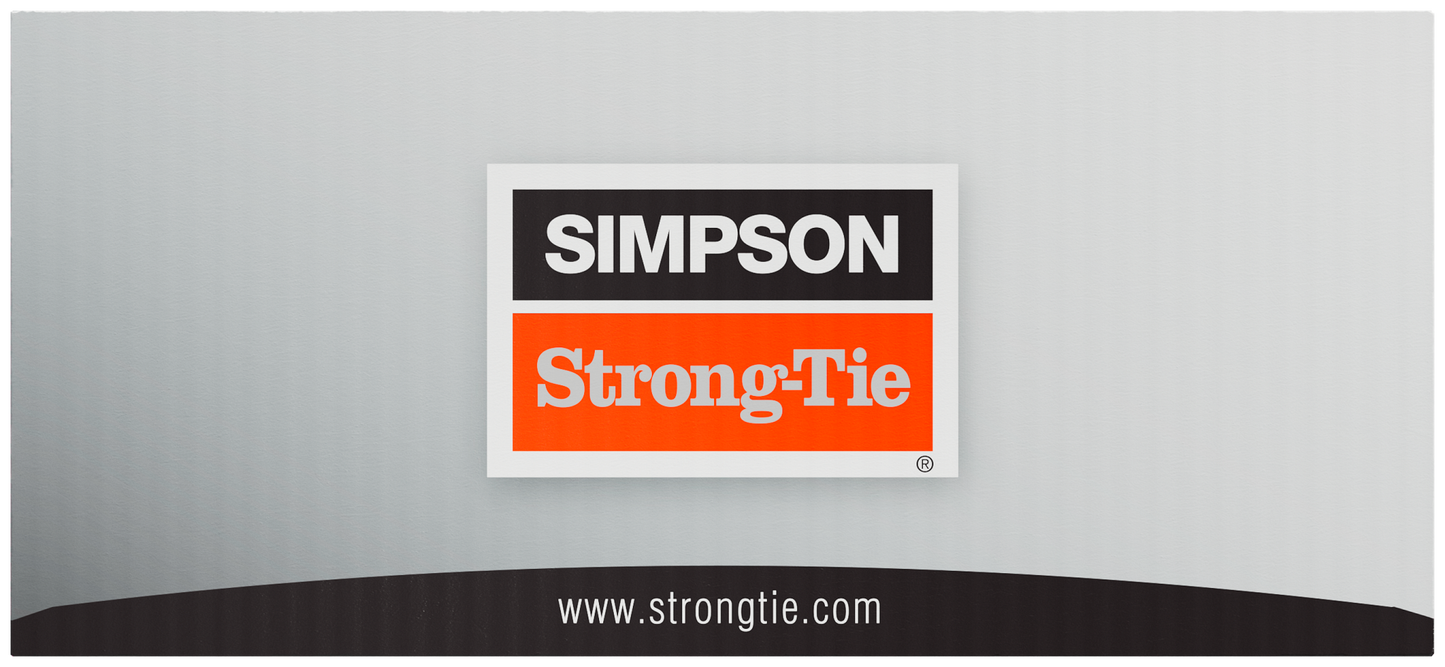 Simpson Strong-Tie SDWH27600SS-R50 Strong-Drive® SDWH™ TIMBER-HEX SS Screw — 0.275 in. x 6 in. 1/2 Hex, Type 316 (50-Qty)
