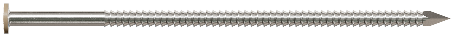 Simpson Strong-Tie S16SNDT1 Painted Siding Nail — 3-1/2 in. x .120 in. Type 304 Stainless Steel, Tan (1 lb.) (Pack of 10)