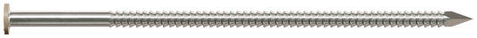 Simpson Strong-Tie S16SNDT1 Painted Siding Nail — 3-1/2 in. x .120 in. Type 304 Stainless Steel, Tan (1 lb.) (Pack of 800)