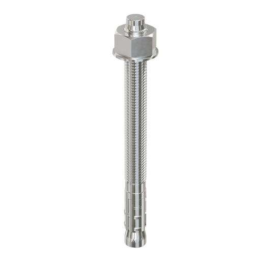 Simpson Strong-Tie STB2-758124SS Strong-Bolt® 2 — 3/4 in. x 8-1/2 in. Type 304 Stainless-Steel Wedge Anchor (10-Qty) (Pack of 2)