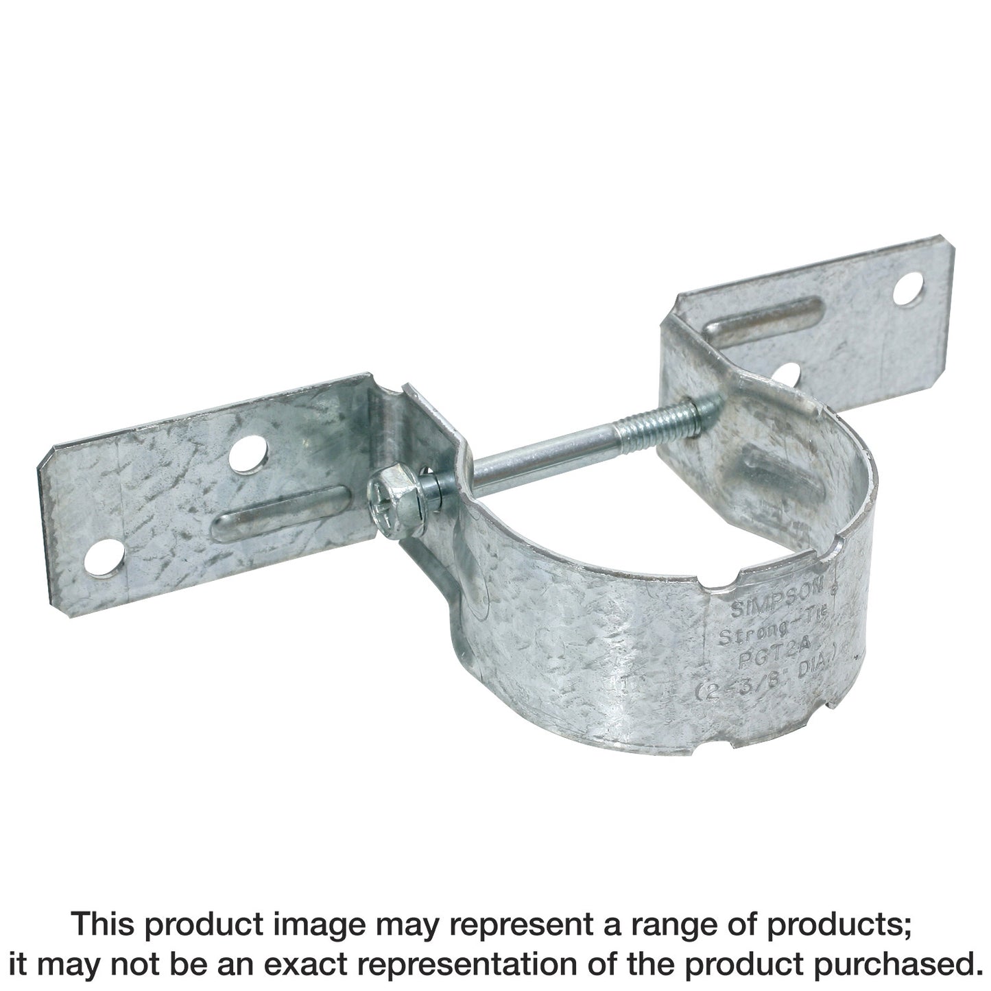 Simpson Strong-Tie PGT2A PGT2A 14-Gauge Pipe Grip Tie® for 2 in. Pipe