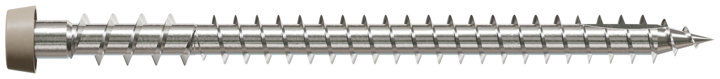 Simpson Strong-Tie DCU234P305GR05 Deck-Drive™ DCU COMPOSITE Screw — #10 x 2-3/4 in. T20, Type 305, Gray 05 (350-Qty)